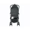 roma capsule 2 stroller black back