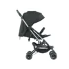 roma capsule 2 stroller black side recline