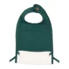 fabelab muslin feeding bib evergreen