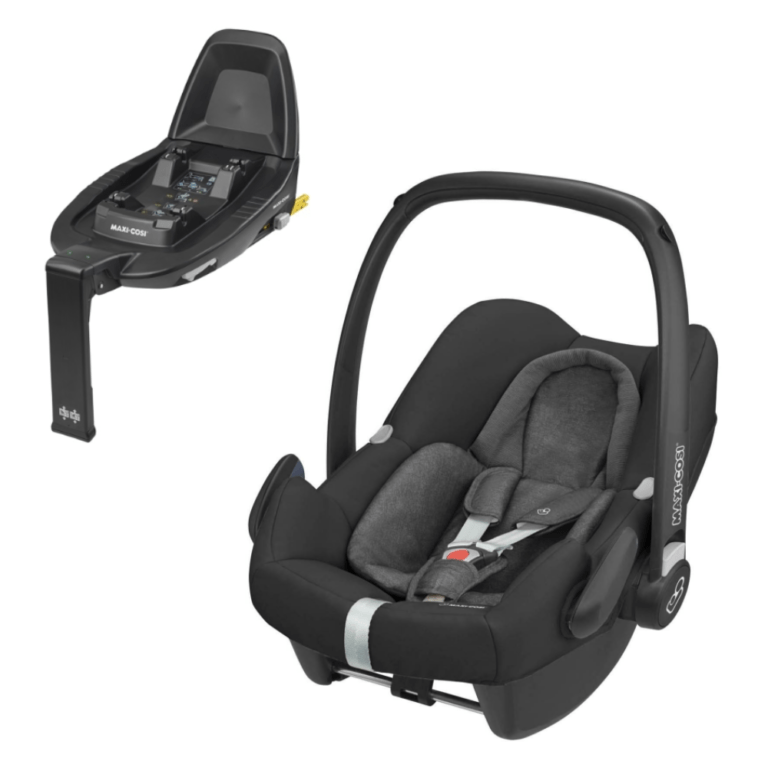 Maxi-Cosi Rock i-Size Car Seat and FamilyFix2 Base | Nomad Black