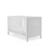 Ickle Bubba Grantham 3 Piece Set - Brushed White cot bed