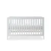 Ickle Bubba Grantham 3 Piece Set - Brushed White cot bed middle