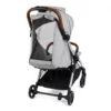 Ickle Bubba Gravity Auto Fold Stroller – Silver Grey back window