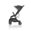 JuniorJones J-TOURER Stroller - Graphite Black - Side view sat up