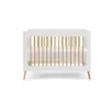 Obaby Maya Mini Cot Bed Standard Side View Height Adjusted