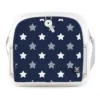 BenBat Booster Seat- Navy/Stars- Folded up