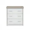 Nika Changing Unit- Grey Wash & White- Unit Main Image