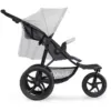 Hauck Runner Stroller- Silver- Grey- Recline Adjustments