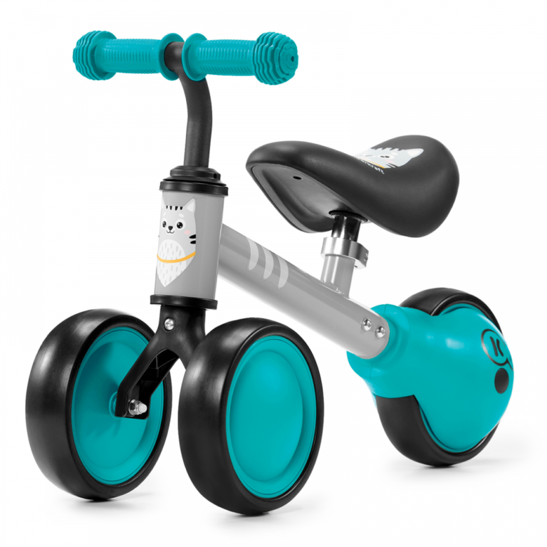 Kinderkraft Cutie Mini Balance Bike | Turquoise | First Bike | Push Bike