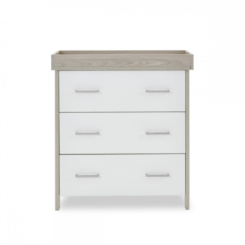 Nika Changing Unit- Grey Wash & White- Unit Main Image