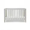 Nika Cot Bed- Grey Wash & White- Lowest Setting Cot