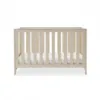 Nika Cot Bed- Oatmeal- Cot Lowest Setting