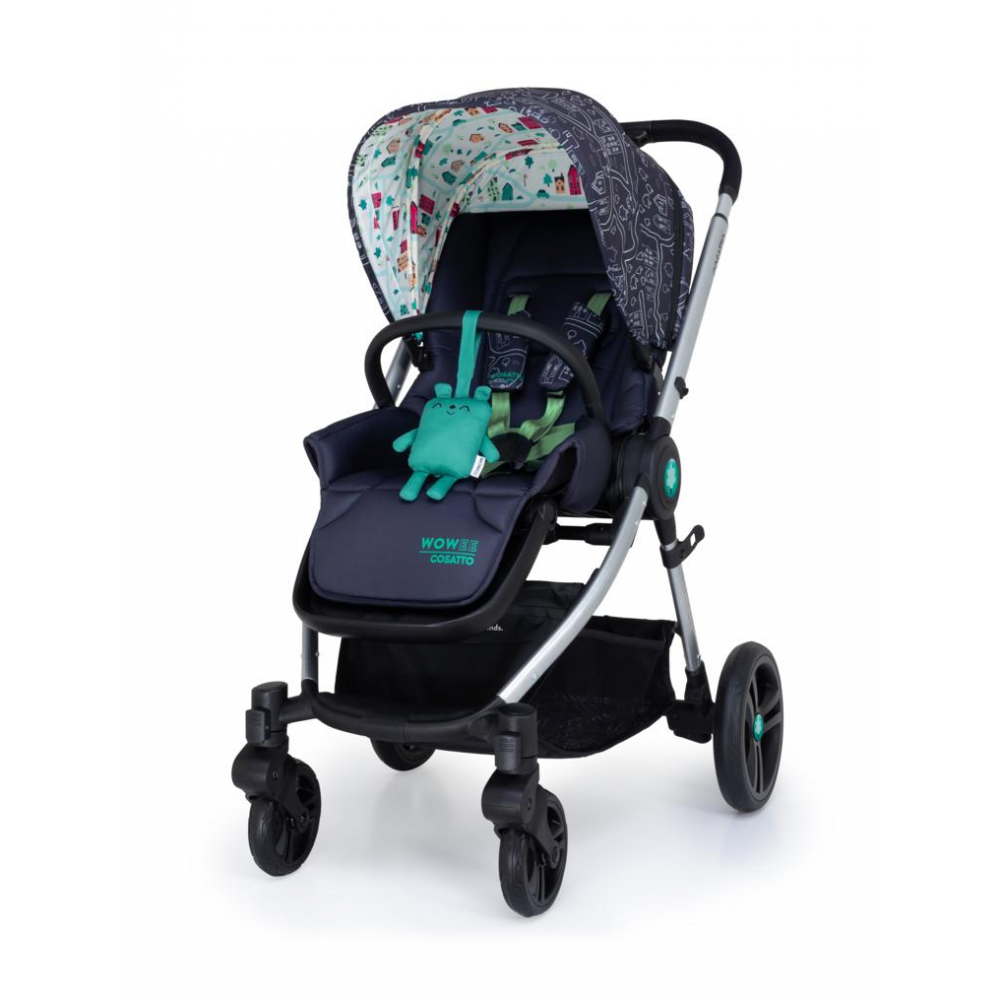 Cosatto Wowee Compact Pushchair | Lightweight Stroller | My Town