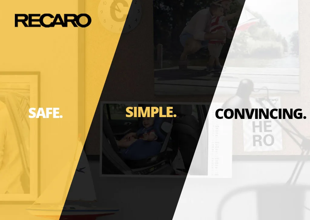 Recaro Brand Banner