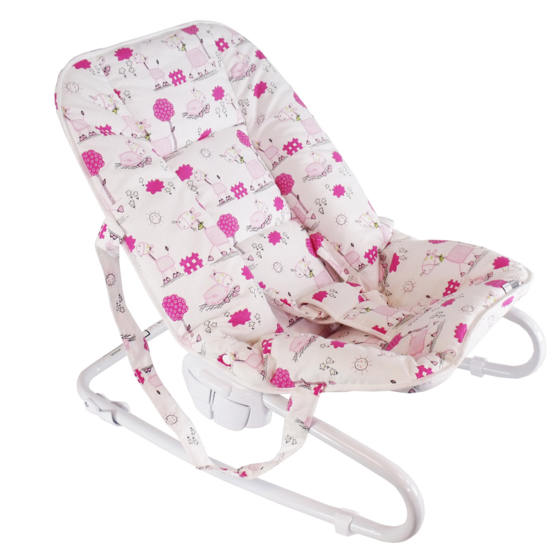 Baby bouncer best sale chair pink