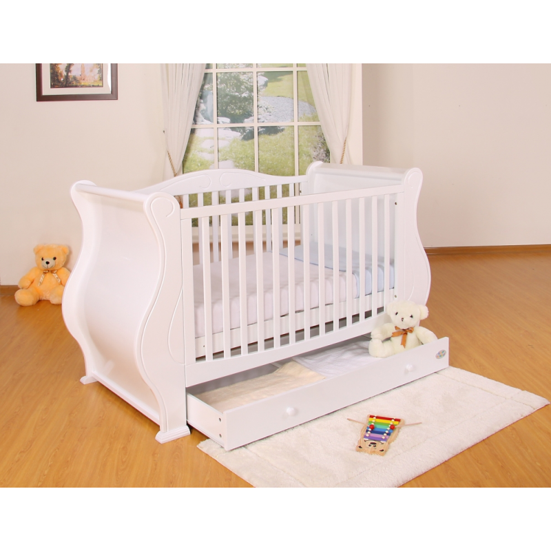 Tutti bambini sleigh cot sales bed louis