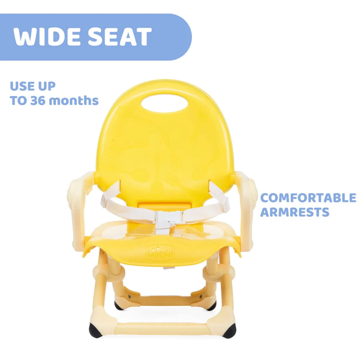 Chicco Pocket Snack Booster Seat - Saffron - Image 3