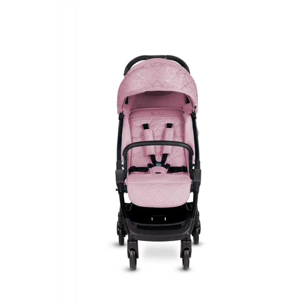 Pink silver cross stroller deals