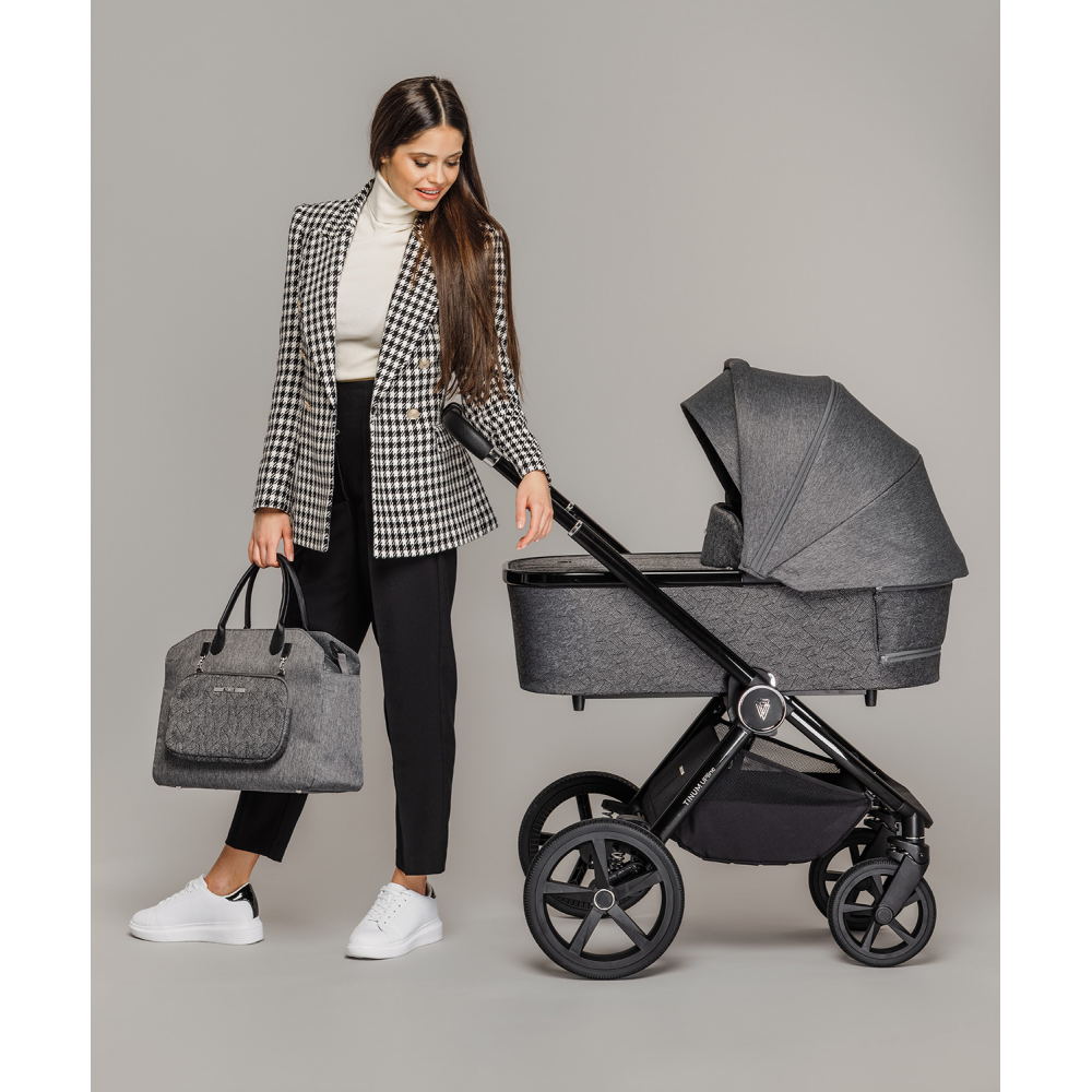 Viccini best sale pram grey