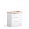 Little Acorns Burlington Dresser - White/Oak