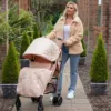 My Babiie MB51 Billie Faiers Stroller - Rose Gold and Blush