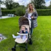 My Babiie MB51 Dani Dyer Lightweight Stroller - Fawn Leopard