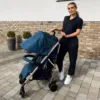 My Babiie MB51 Dani Dyer Lightweight Stroller - Navy Leopard