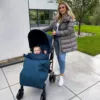 My Babiie MB51 Dani Dyer Lightweight Stroller - Navy Leopard