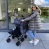 My Babiie MB11 Dani Dyer Geo Twin Stroller - 