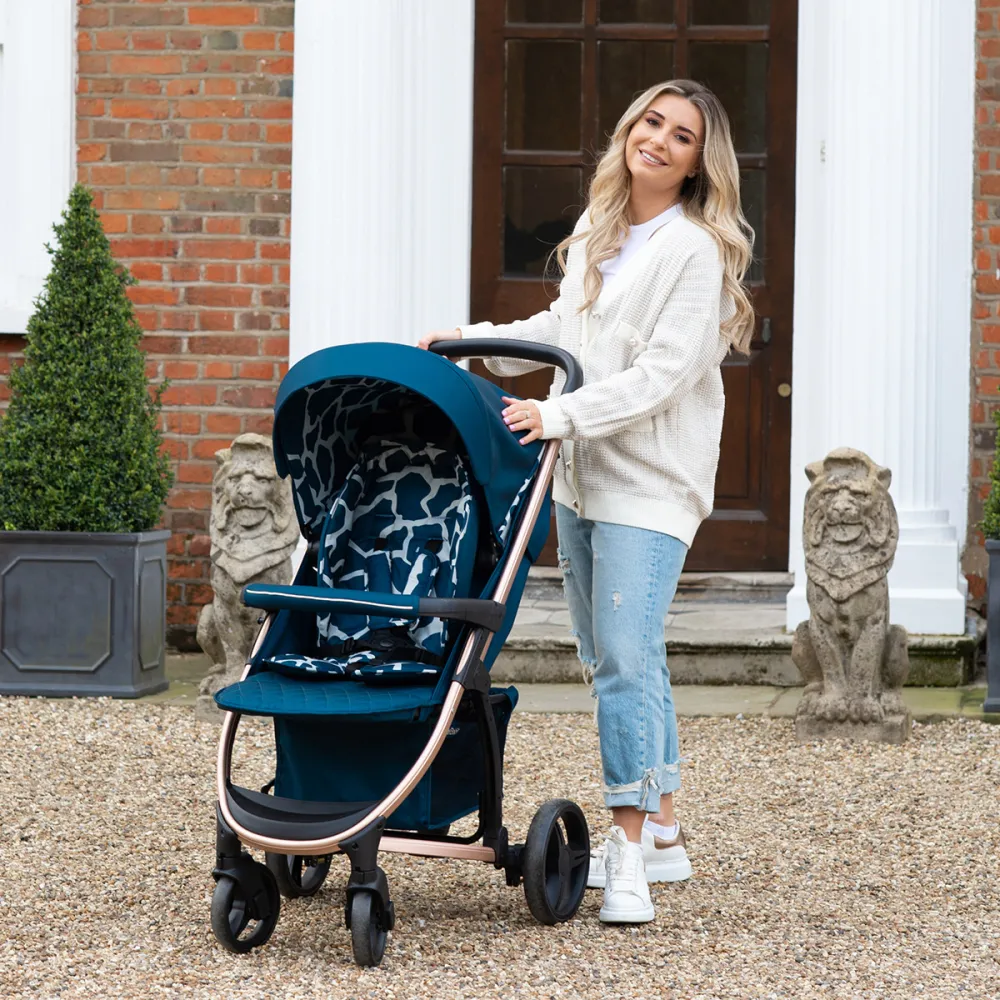 My Babiie MB200 Dani Dyer Pushchair Navy Giraffe