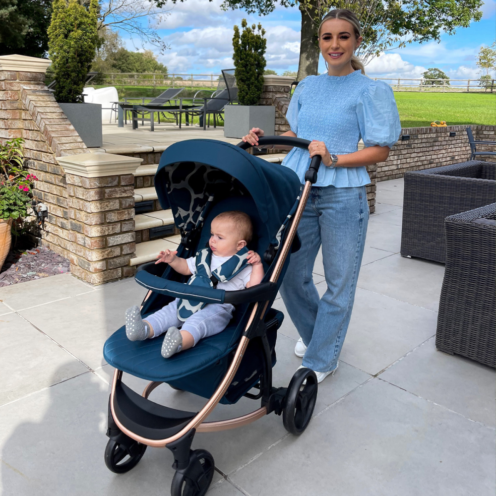 My Babiie MB200 Dani Dyer Pushchair Navy Giraffe