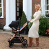 My Babiie MB250 Billie Faiers Travel System - Black Quilted