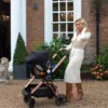 My Babiie MB250 Billie Faiers Travel System - Black Quilted