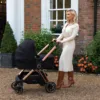 My Babiie MB250 Billie Faiers Travel System - Black Quilted