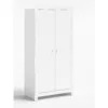 Little Acorns Traditional Double Door Wardrobe - White