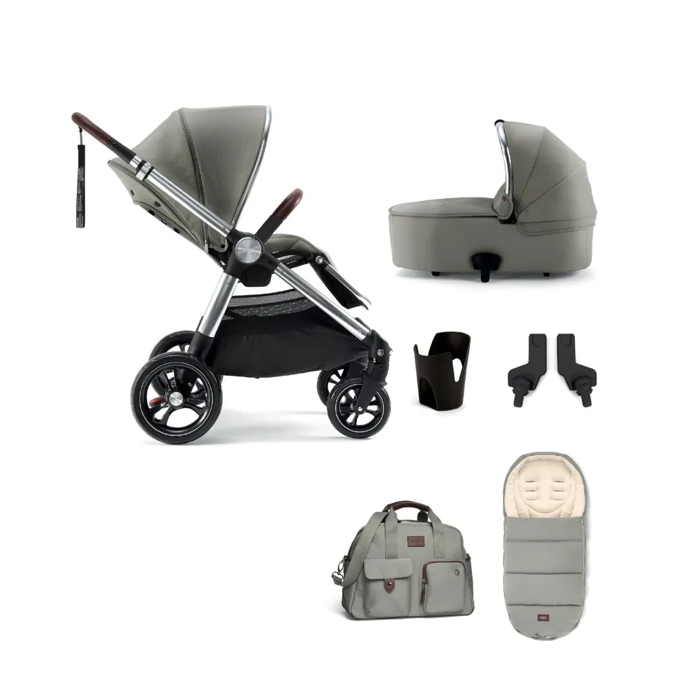 Mamas Papas Ocarro 6 Piece Essentials Travel System Bundle Sage Green Olivers BabyCare