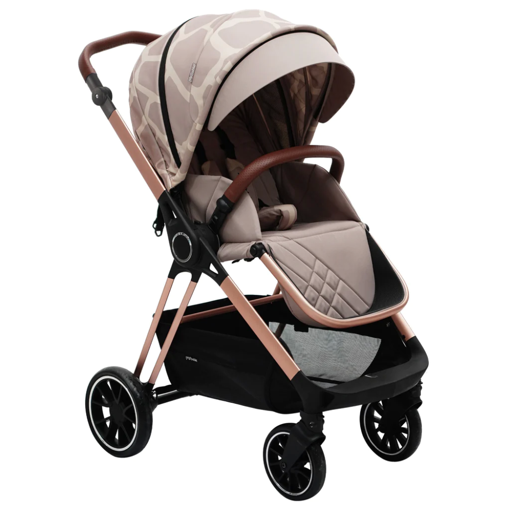 My babiie grey and clearance rose gold travel system