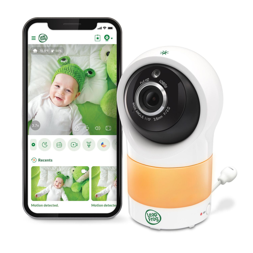 Photos - Baby Monitor Leapfrog LF1911HD 1080p Smart Wi-Fi  with Colour Night Vision 