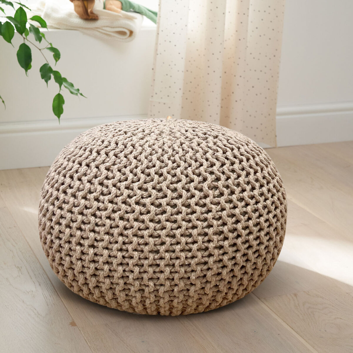 Tutti Bambini Knitted Pouffe