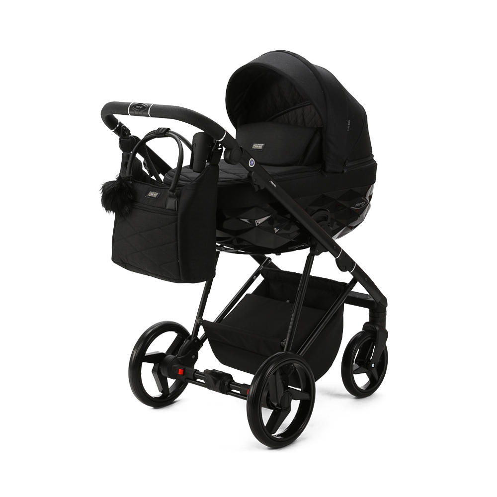 Mee-Go Milano Quantum Special Edition | 2in1 Travel System Carbon Black