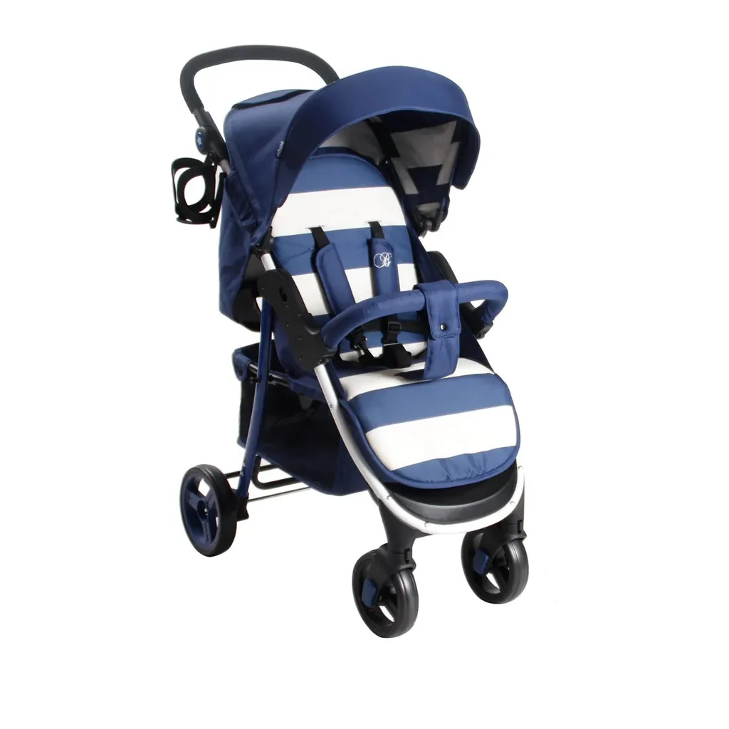 My Babiie MB30 Pushchair Billie Faiers Blue Stripes Olivers BabyCare