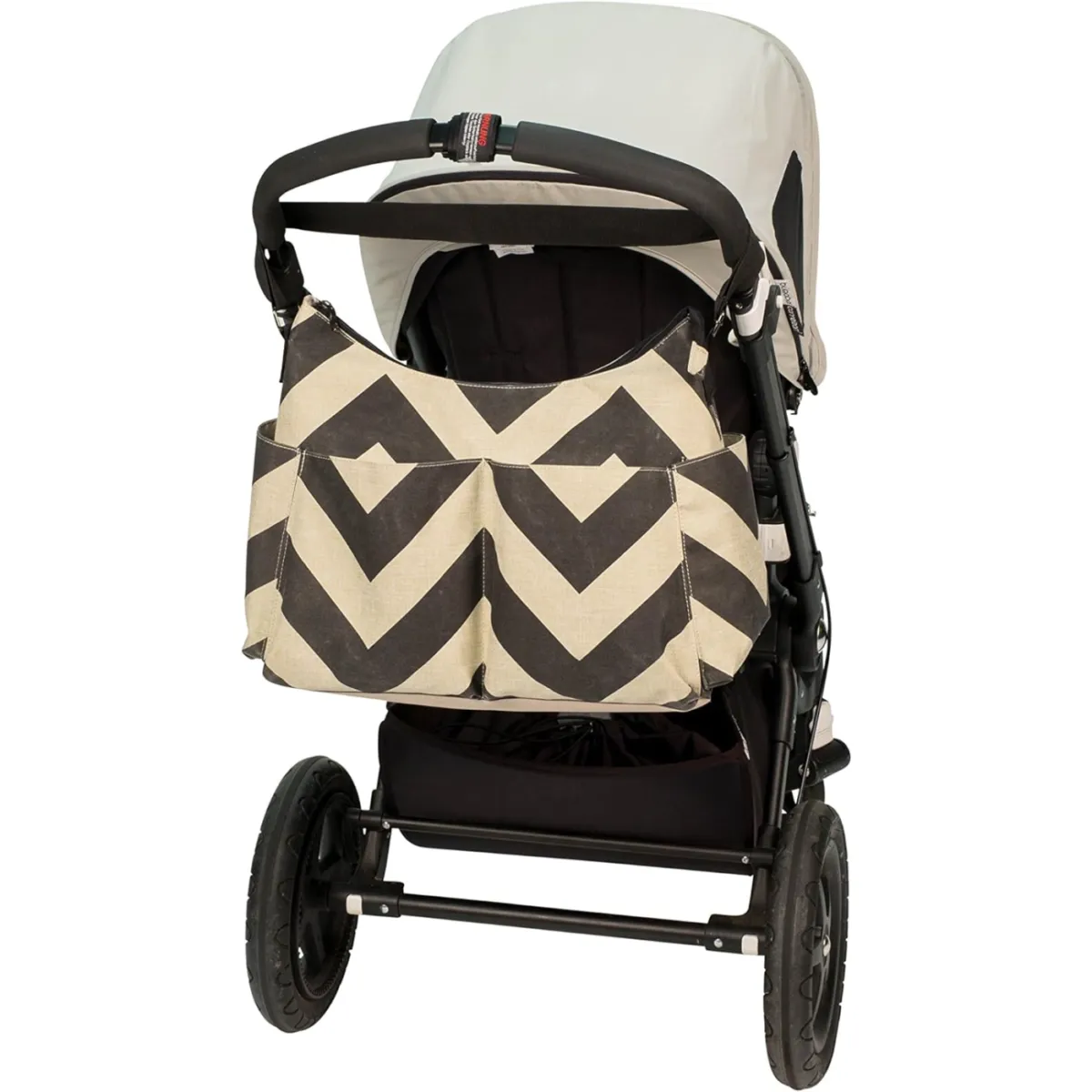 Ryco Capri Baby Changing Bag - Black Chevron - Image 5