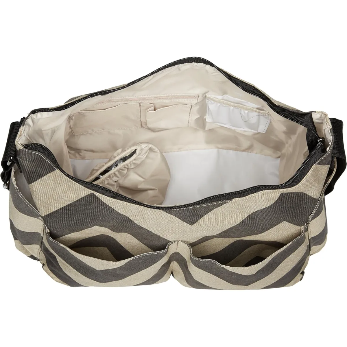 Ryco Capri Baby Changing Bag - Black Chevron - Image 4