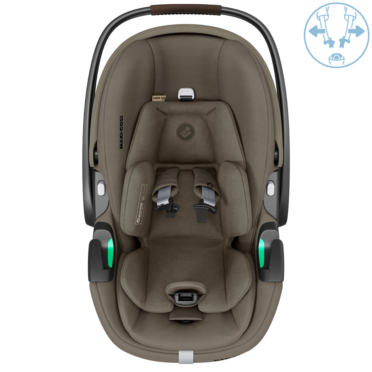 Maxi-Cosi Pebble Pro 360 Twillic Truffle - Image 2