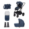 Chia Pram Pushchair - Midnight Blue-2