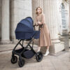 Chia Pram Pushchair - Midnight Blue-4