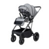 Chia Pram Pushchair - Pearl Grey-6