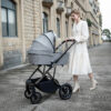 Chia Travel System Coco with Base - Pearl Grey-2