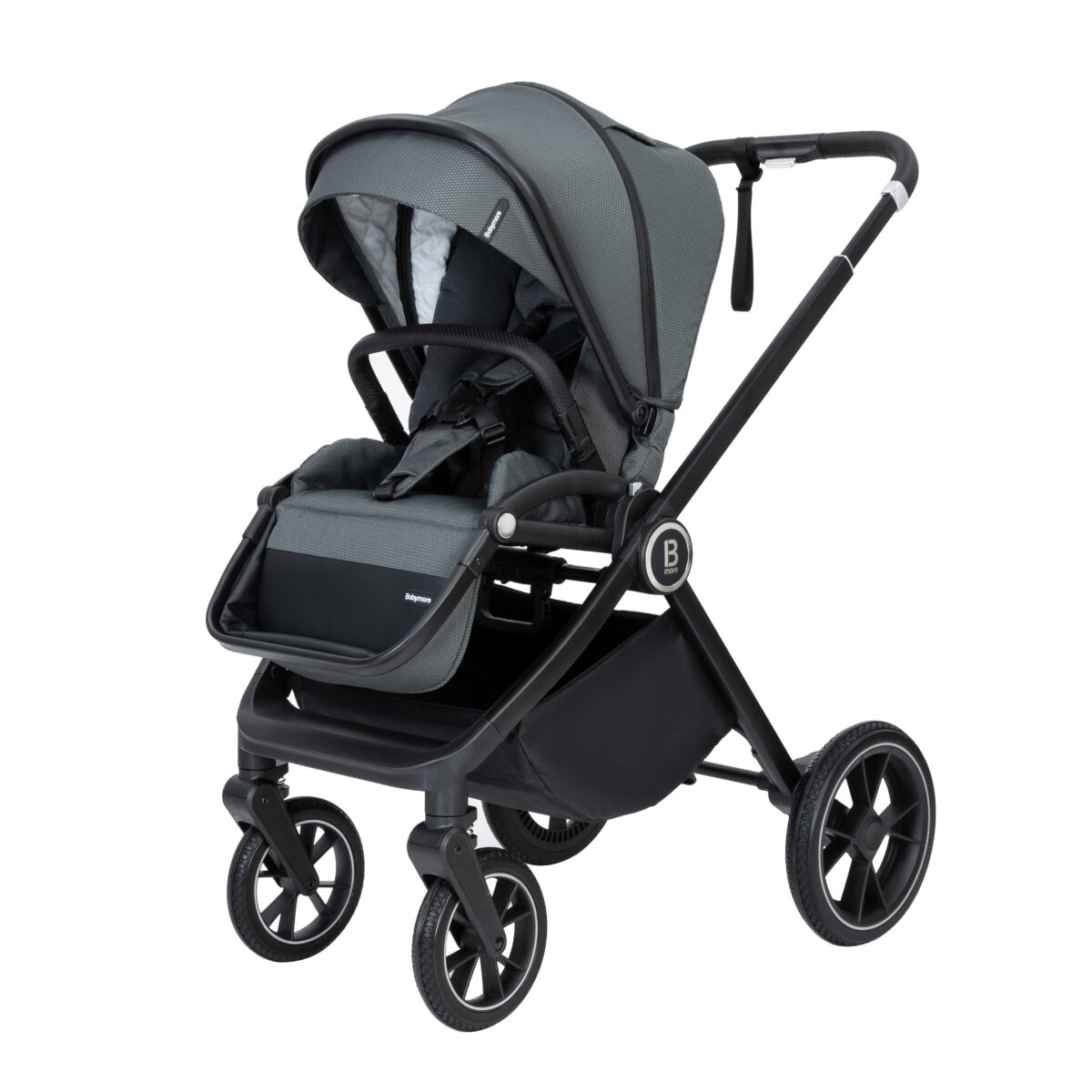 Kai Pram Pushchair Forest Grey-6