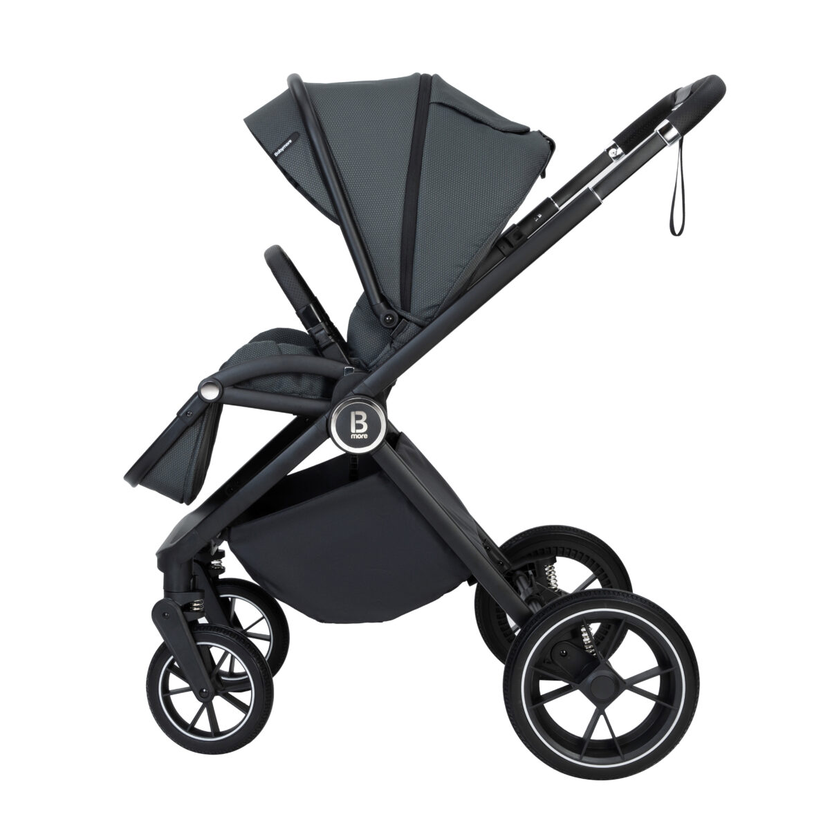 Kai Pram Pushchair Forest Grey-7